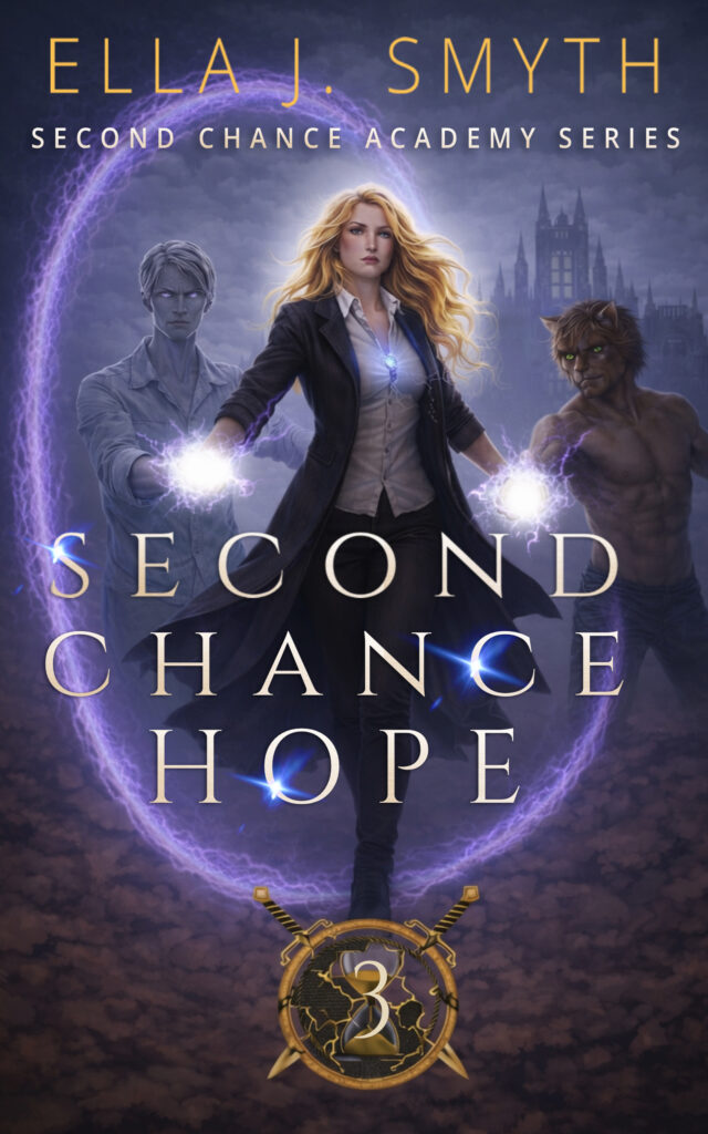 Second Chance Heat book cover - Book 3 of the Second Chance Academy series by Ella J. Smyth