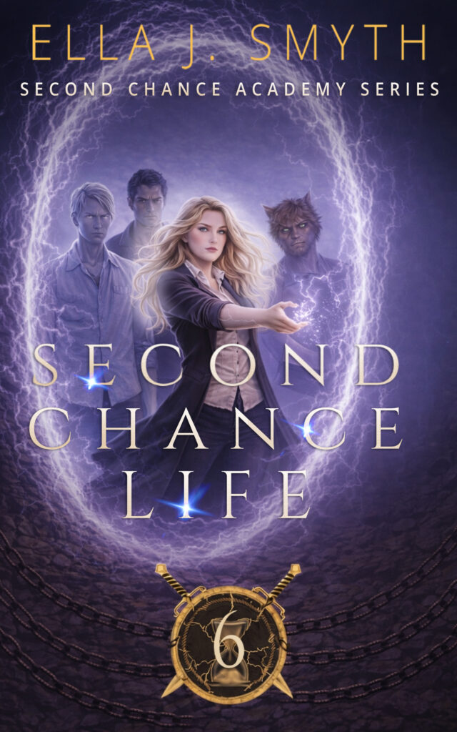 Second Chance War book cover - Book 6 of the Second Chance Academy series by Ella J. Smyth
