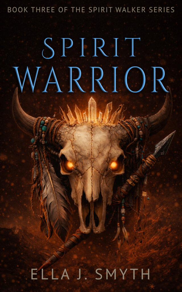 Spirit Warrior book cover - Book 3 of the Spirit Walker series by Ella J. Smyth
