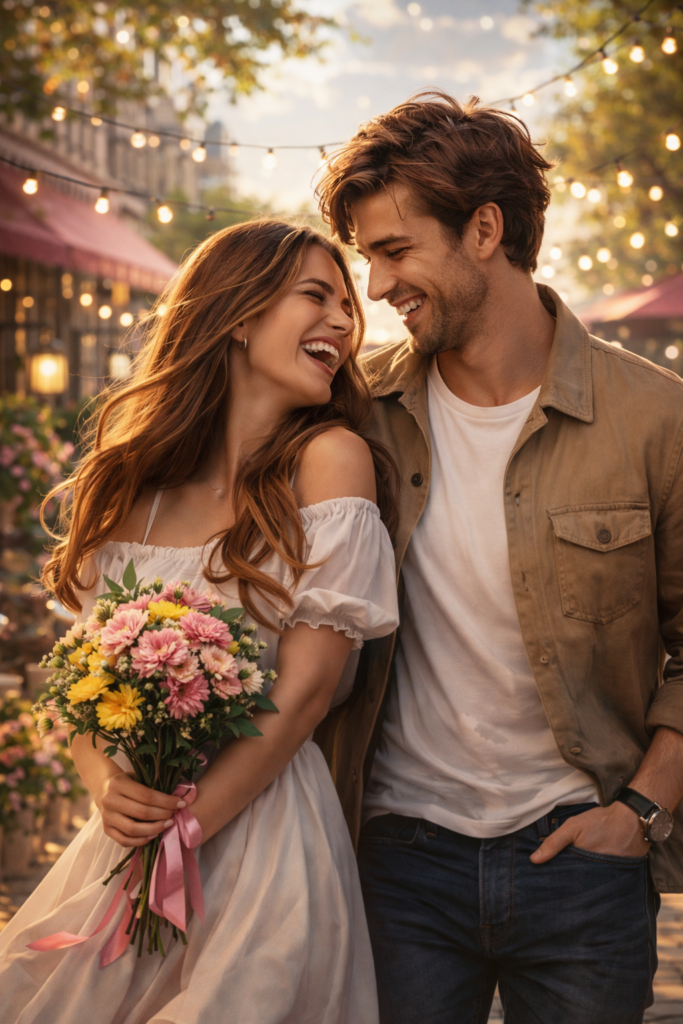 Romantic comedy scene - Isabel Wren author page hero image